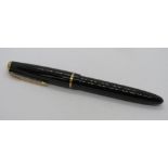A Parker Slimfold fountain pen with 14ct