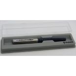 A Parker '15' fountain pen, blue with st