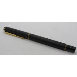 A Parker '88' fountain pen, matt black,