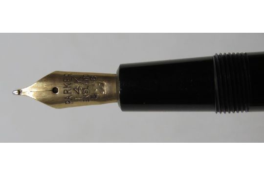 A Parker Slimfold fountain pen with 14ct - Image 4 of 4