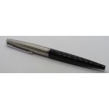 A Parker '45' fountain pen, black with s