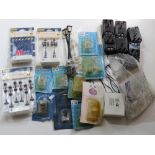 A quantity of assorted dolls house lighting including transformers, street lights, lamps, etc.
