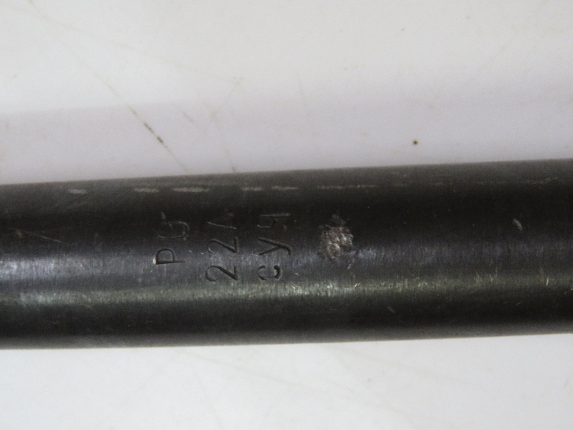 A deactivated MG42 spare barrel bearing maker's mark 'cyq', with certificate. - Image 2 of 2