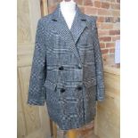 A ladies 2% wool jacket by New Look size