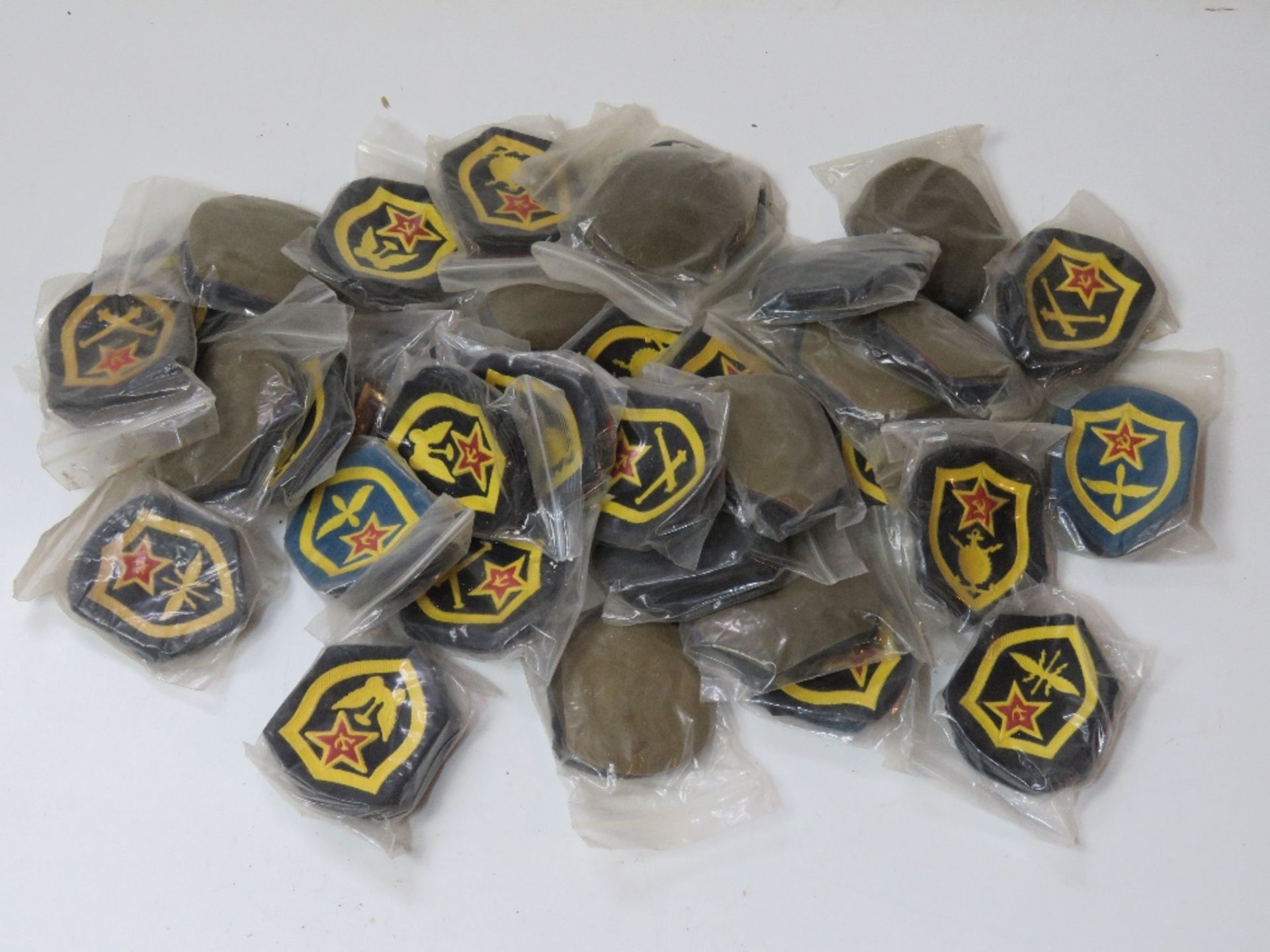 A large quantity of Soviet patches/badge