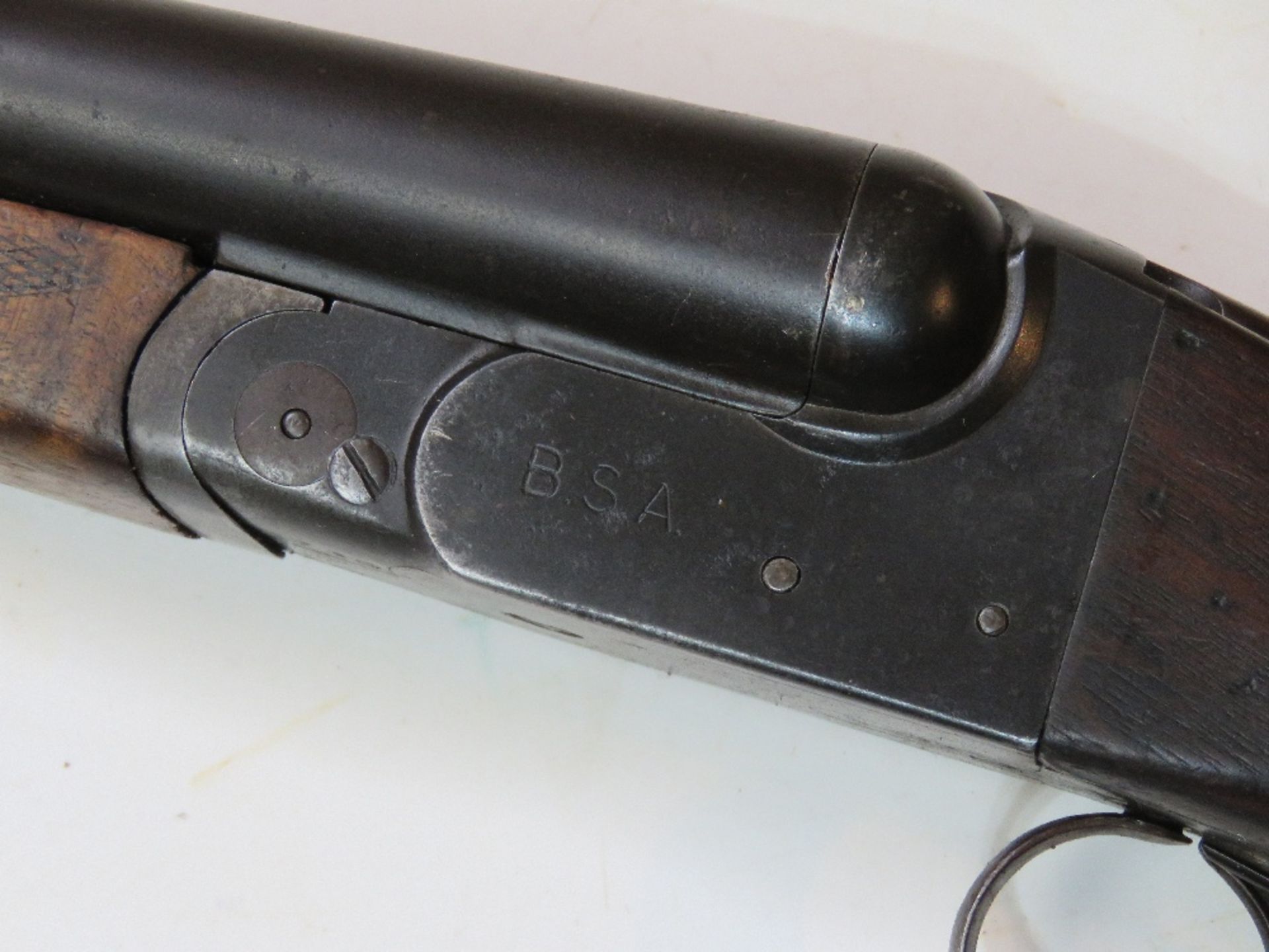 A deactivated English BSA double barrel - Image 3 of 5