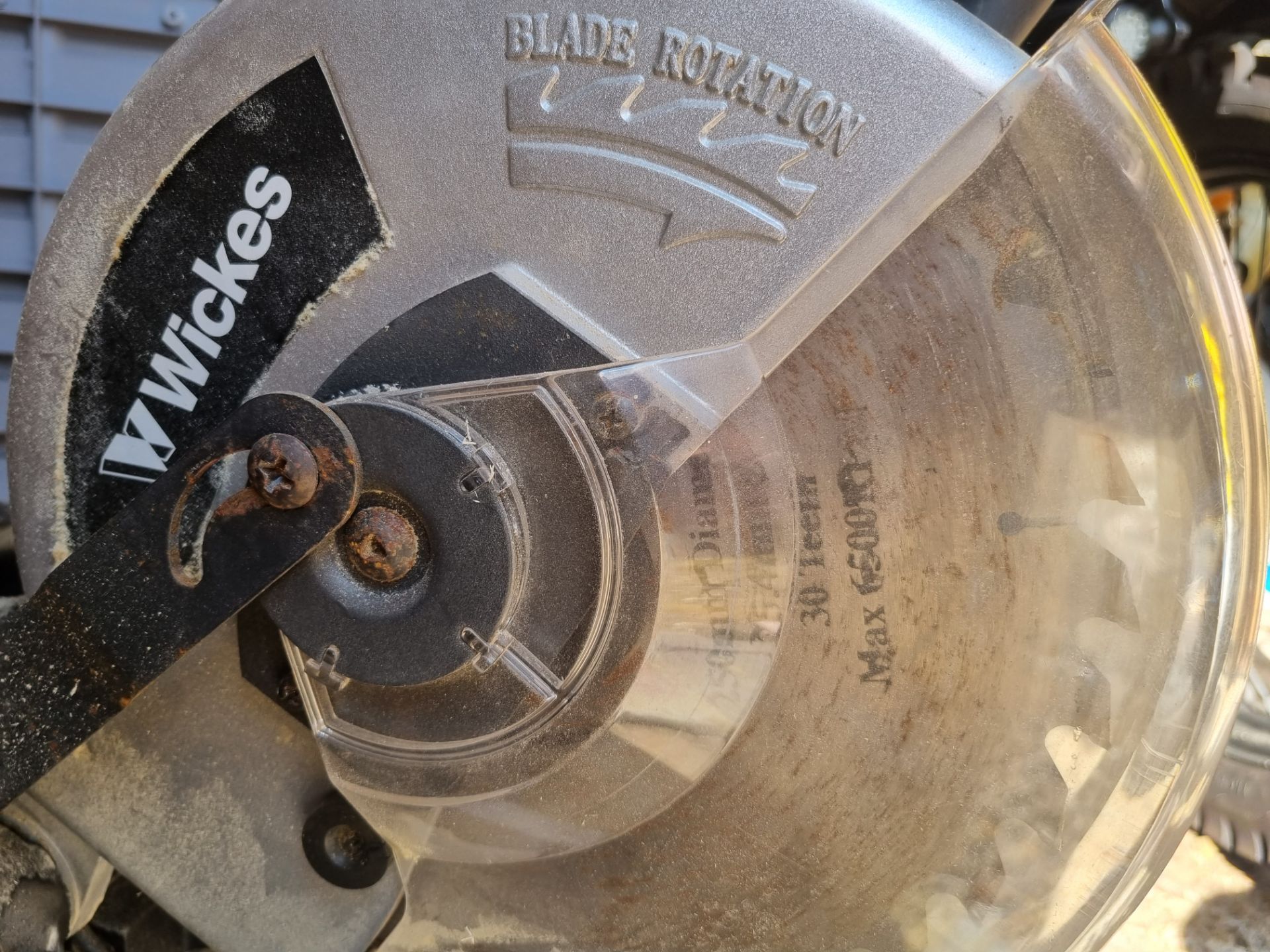 A 250mm sliding mitre saw. Collection of this item is from our Lower Boddington Saleroom. - Image 2 of 2