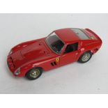 A Burago Ferrari GTO (1962) 1/18 scale.