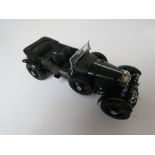 A 1:24 scale model 1929 Bentley 4.5Litre Blower by Franklin Mint.