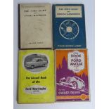 Four Ford Eight and Ford Anglia handbooks including The Book of the Ford Anglia by Ellison Hawks,