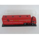 A scale model Ferrari lorry, a/f.