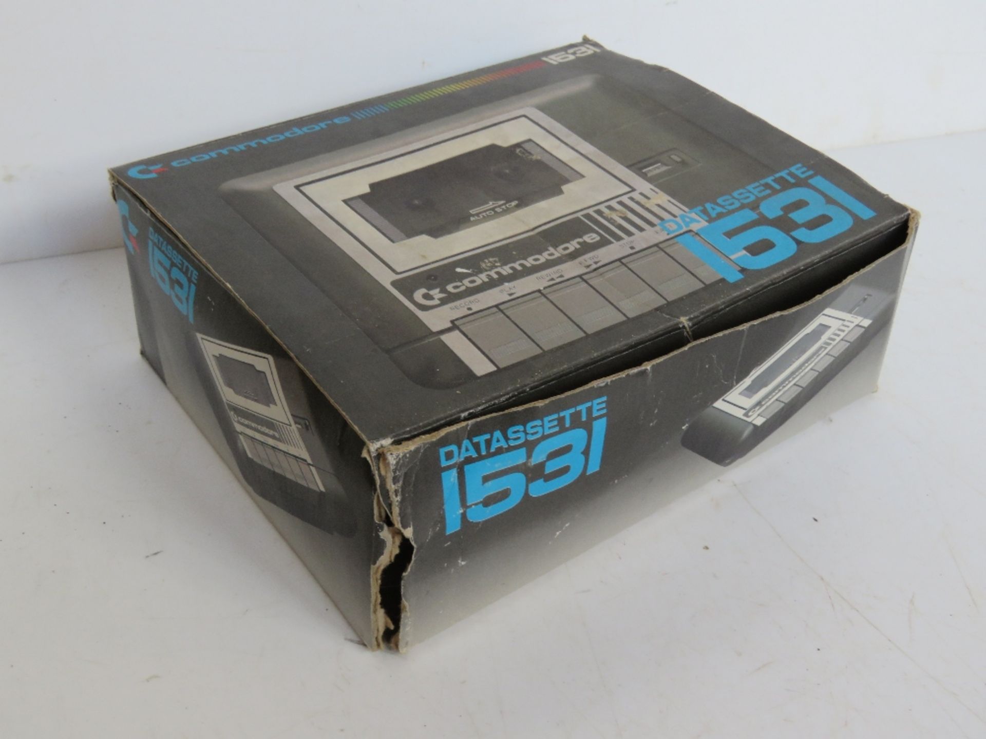 A Commodore Datassette 1531 with original box and user guide. - Image 4 of 4