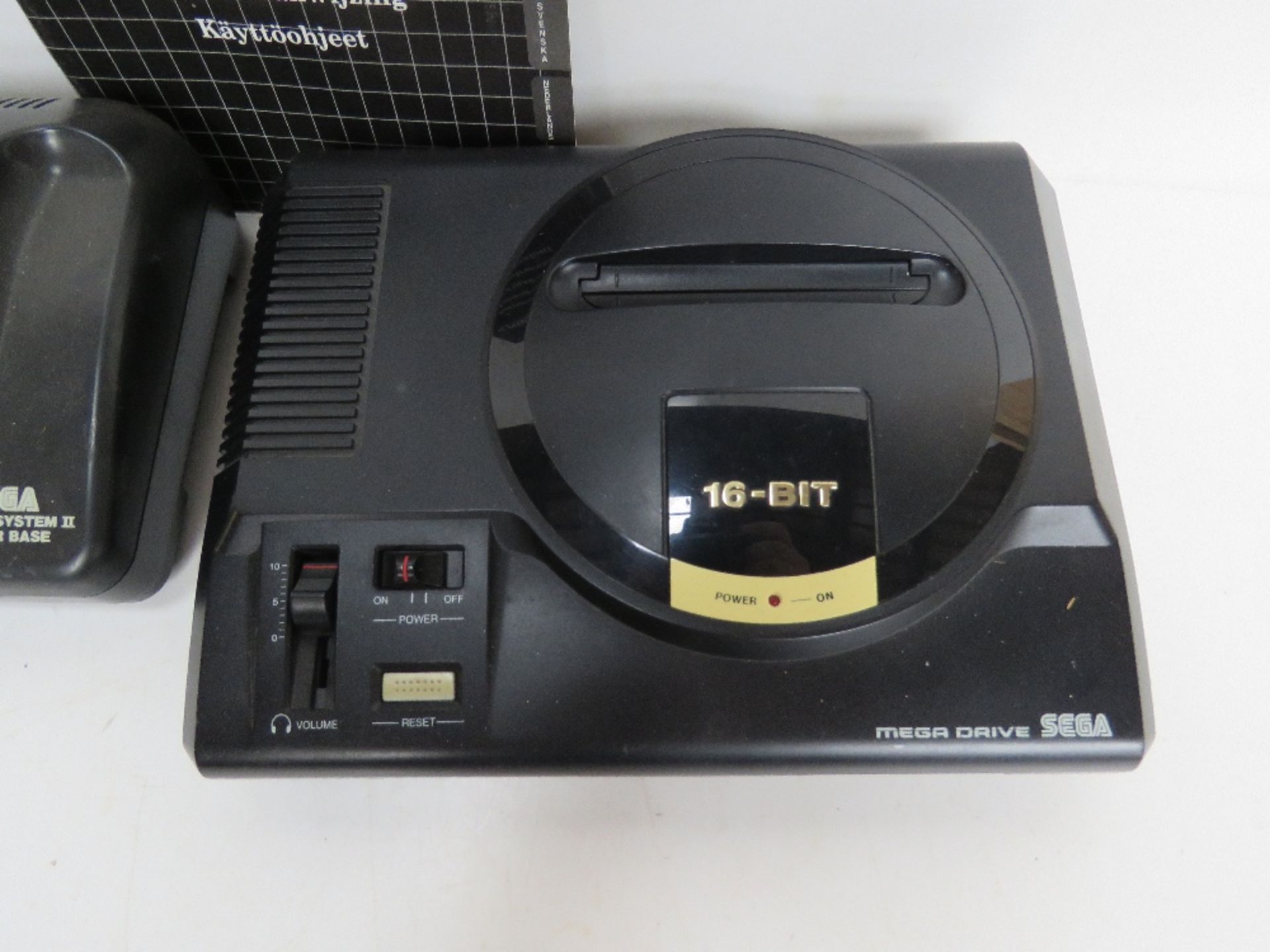 A Sega Mega Dive with instructions, together with a Sega Master System II Power Base, no cables. - Image 2 of 4