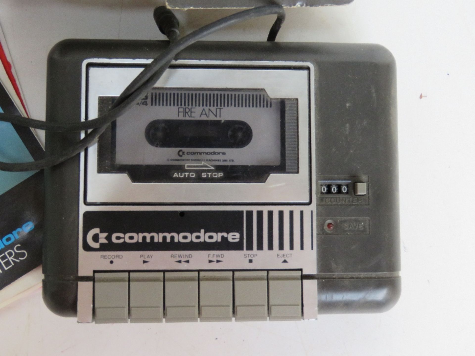 A Commodore Datassette 1531 with original box and user guide. - Image 2 of 4