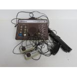 A Binatone colour tv game MK6 with controllers and 'gun' Disclaimer - all items in this sale are