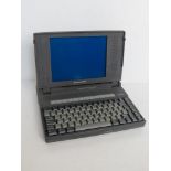 A Commodore personal computer C286-LT, no battery or cables.