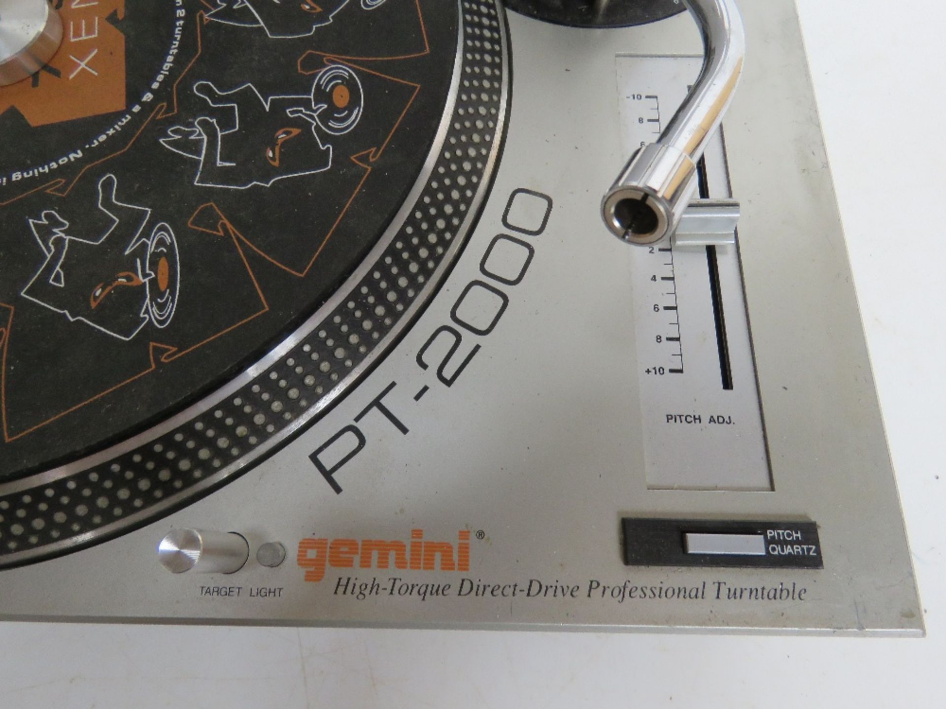 A Gemini turntable, hinges a/f. - Image 2 of 3