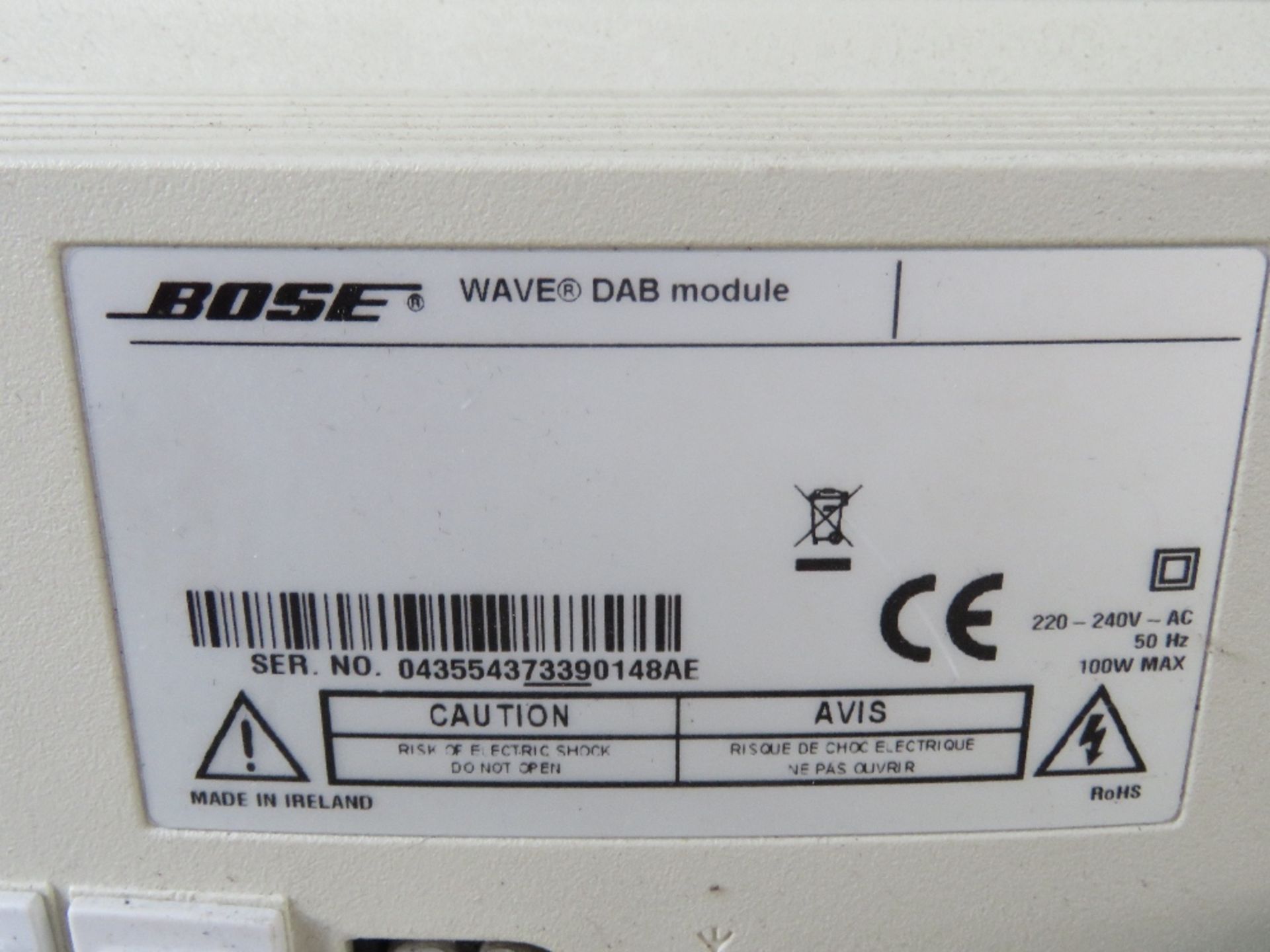 A Bose Wave music system with DAB module. - Image 2 of 3