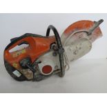 A petrol Stihl disc cutter Disclaimer - all items in this sale are sold as untested without