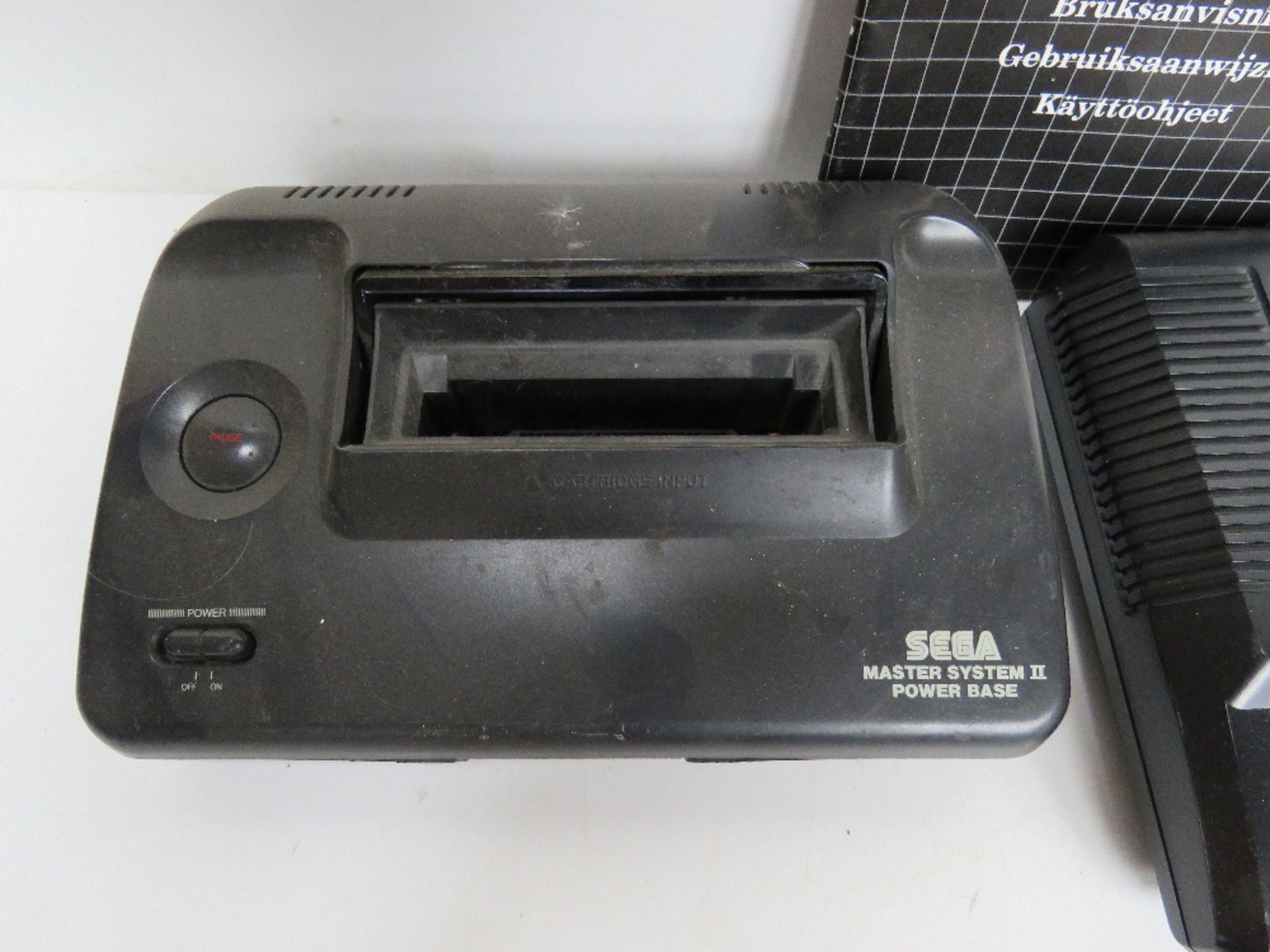 A Sega Mega Dive with instructions, together with a Sega Master System II Power Base, no cables. - Image 3 of 4