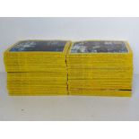 A quantity of National Geographic magazines circa 1990s.