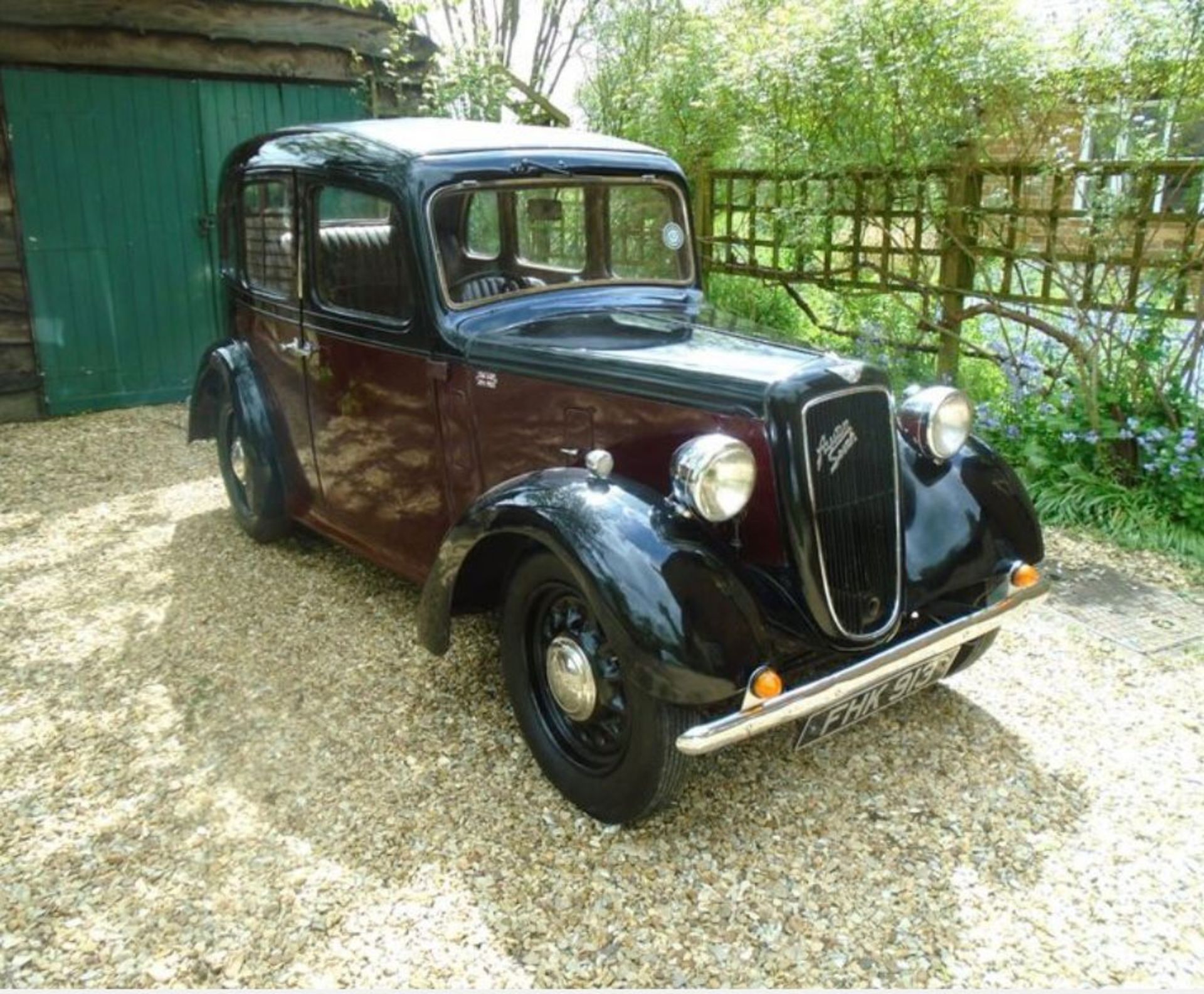 1937 Austin Big 7 Saloon.