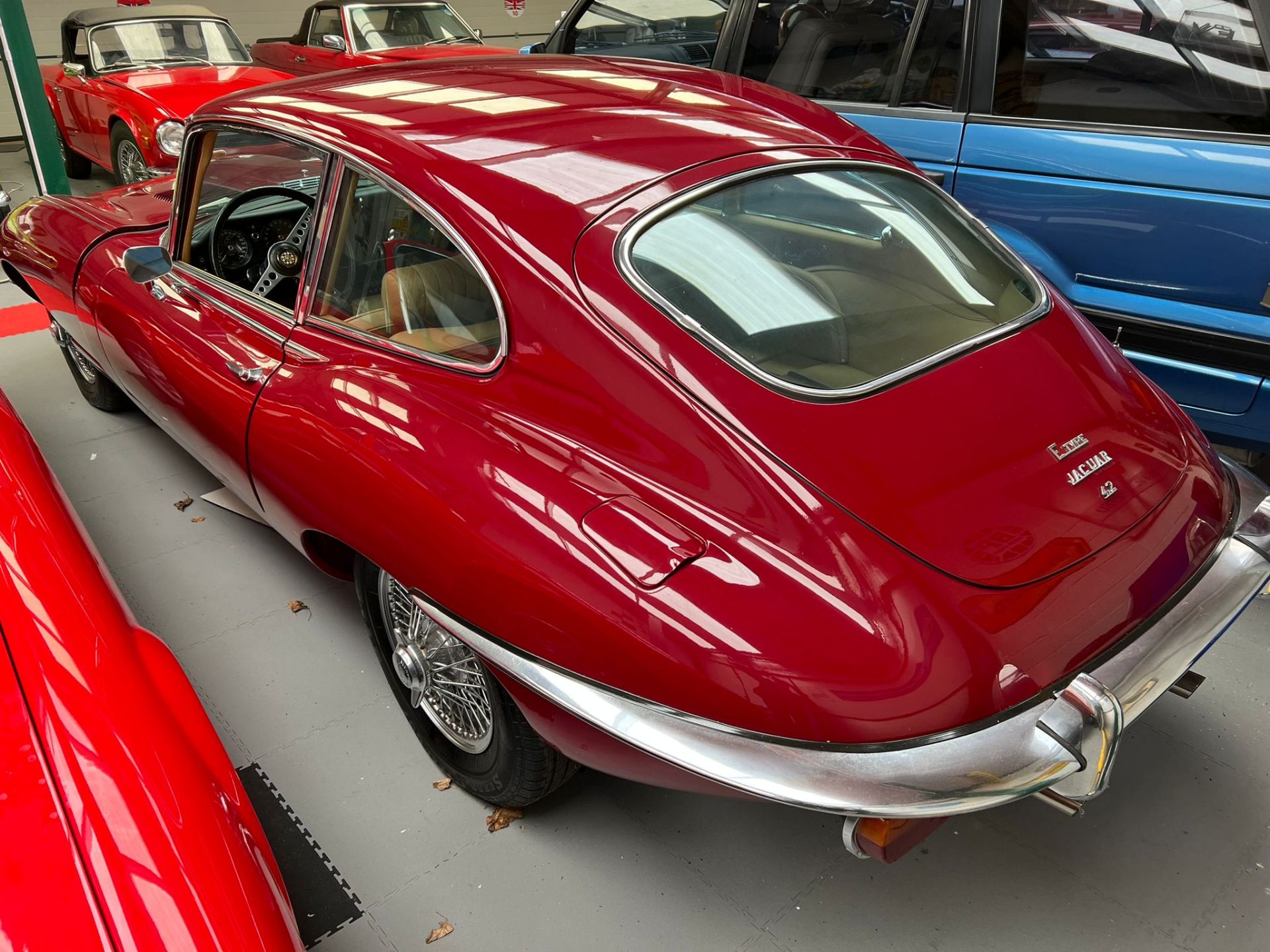 Jaguar E-Type fixed head 2+2 coupe 4.2E 1969 - Image 13 of 24