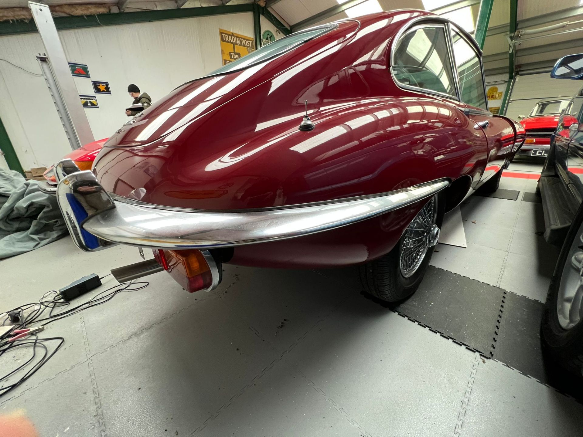 Jaguar E-Type fixed head 2+2 coupe 4.2E 1969 - Image 12 of 24