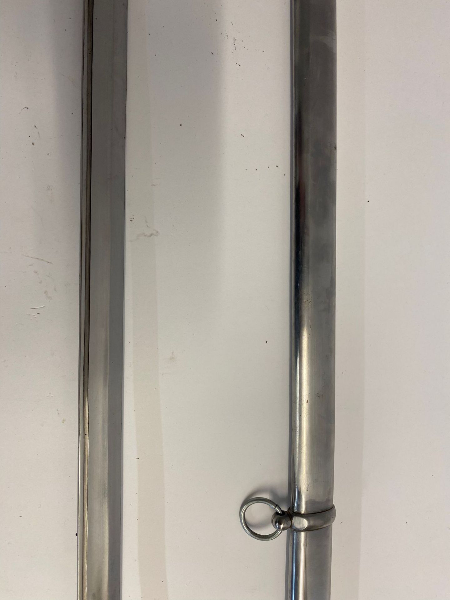 A US M1840 Cavalry saber with scabbard. This lot will be available to collect in person 48 hours - Image 3 of 3