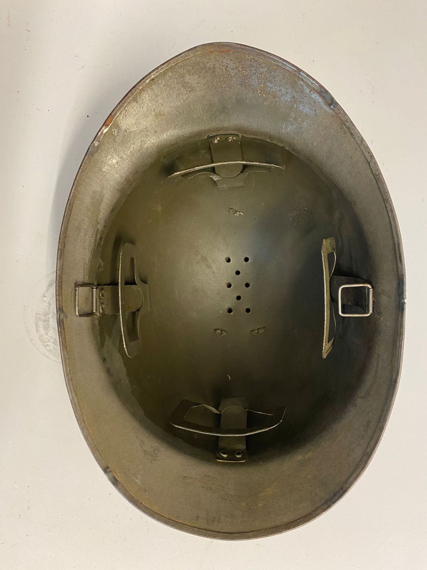 A French civil defence M26 Adrian helmet. This lot will be available to collect in person 48 hours - Image 2 of 3