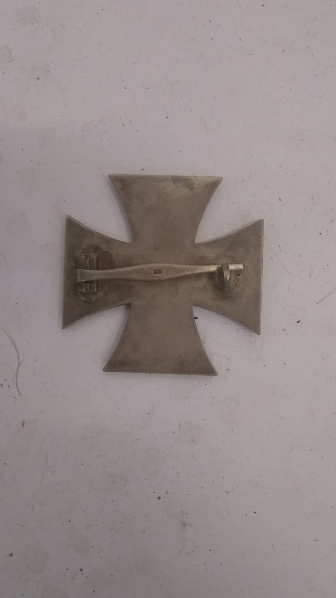 A WWII German iron cross badge bearing mark to pin. This lot will be available to collect in - Image 2 of 2