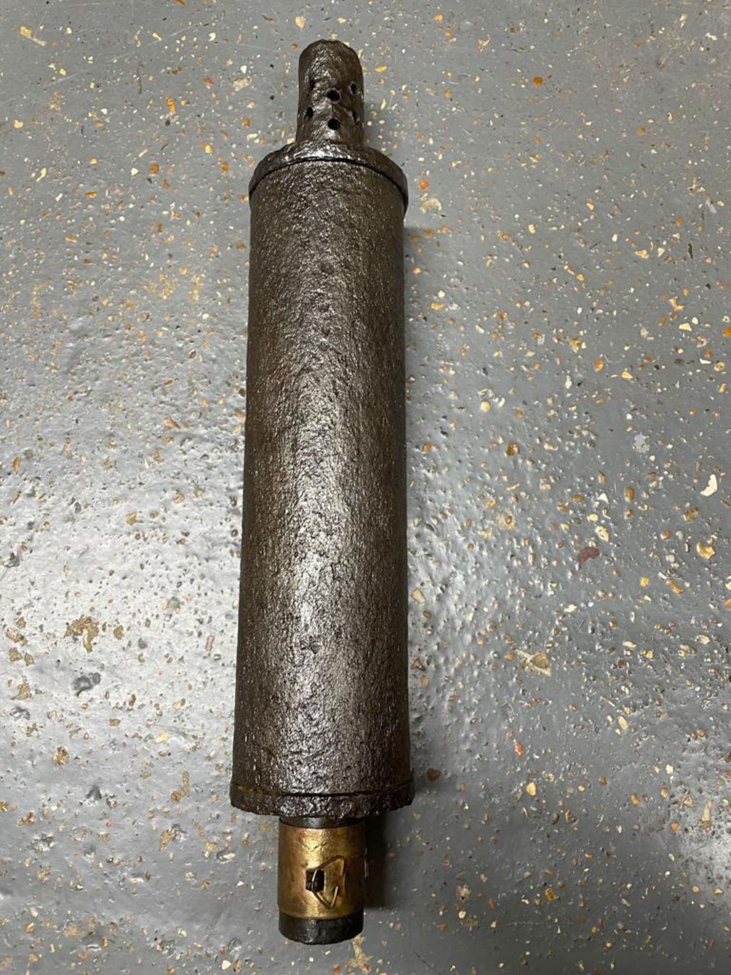 An inert WWI British stokes mortar. This lot will be available to collect in person 48 hours after