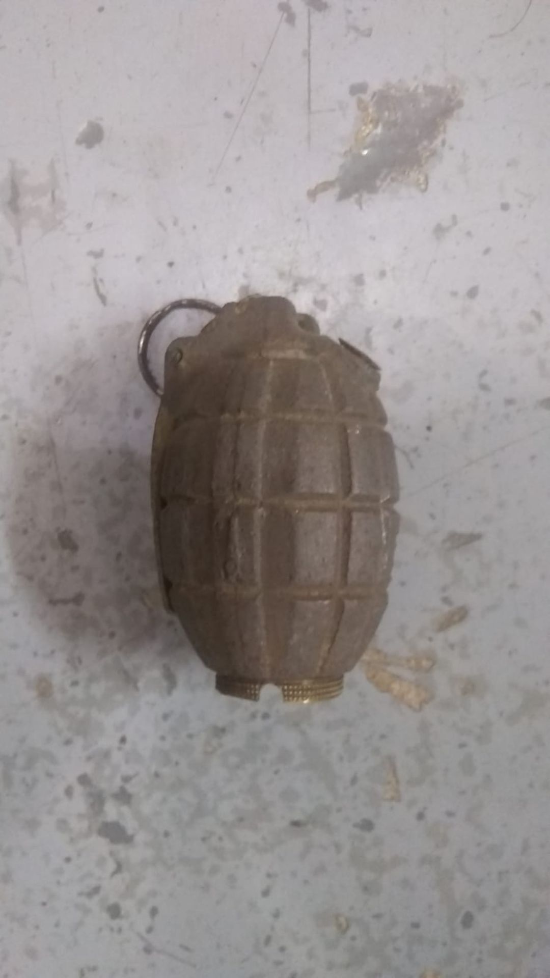 An inert WWI British No5 mills grenade. This lot will be available to collect in person 48 hours - Image 2 of 3