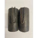 Two inert WWI Rohr Austro Hungarian stick grenades. This lot will be available to collect in