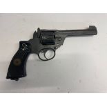 A deactivated (EU Cert) WWII British Enfield Tankers revolver, dated 1941. This lot will be