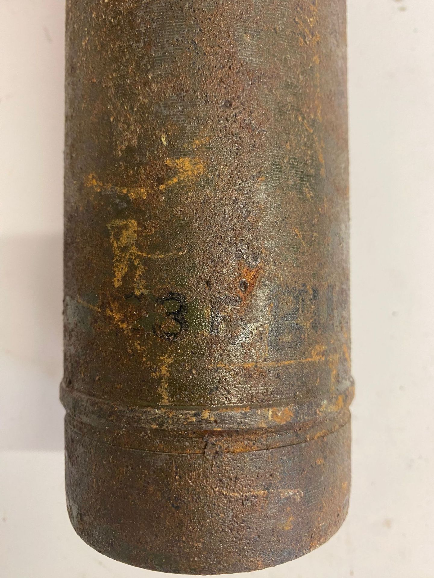 An inert WWII German Leig18HE projectile with an az1 fuse. This lot will be available to collect - Image 3 of 3
