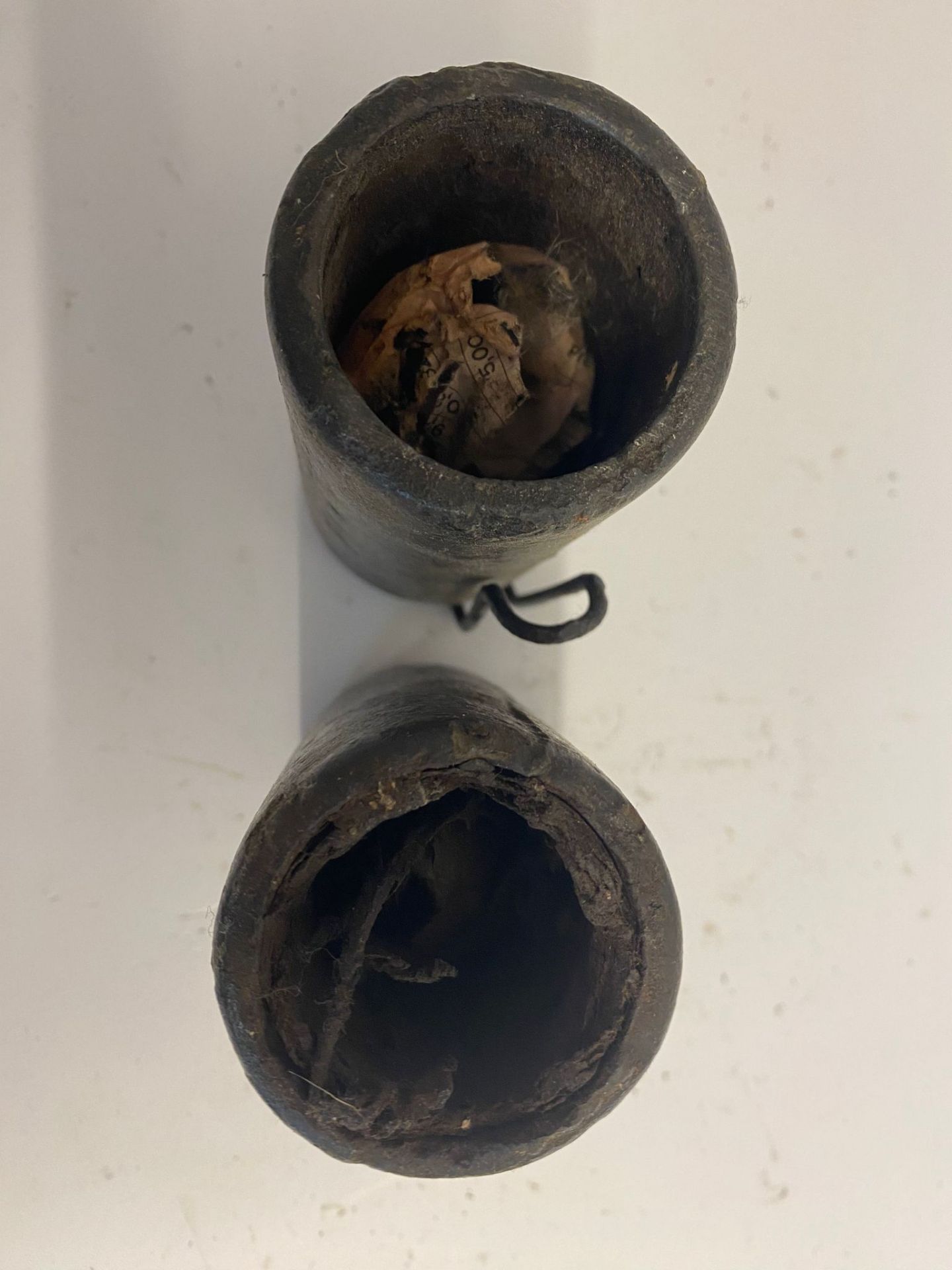 Two inert WWI Rohr Austro Hungarian stick grenades. - Image 2 of 3