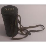 A WWII German M38 gas mask, 1943 dated l