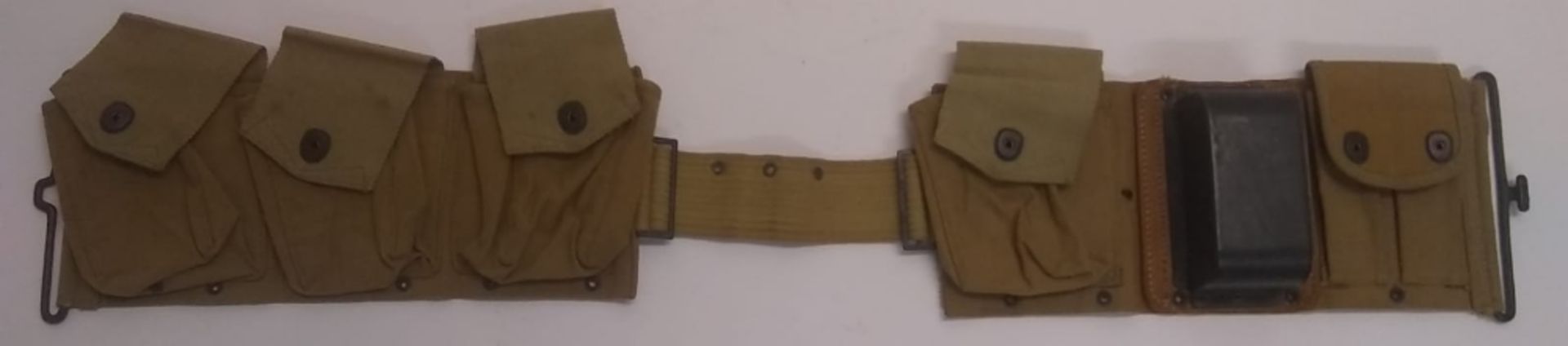 A WWI US BAR Gunners belt.