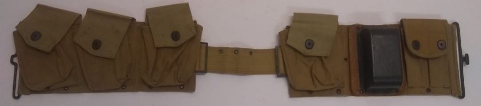 A WWI US BAR Gunners belt.