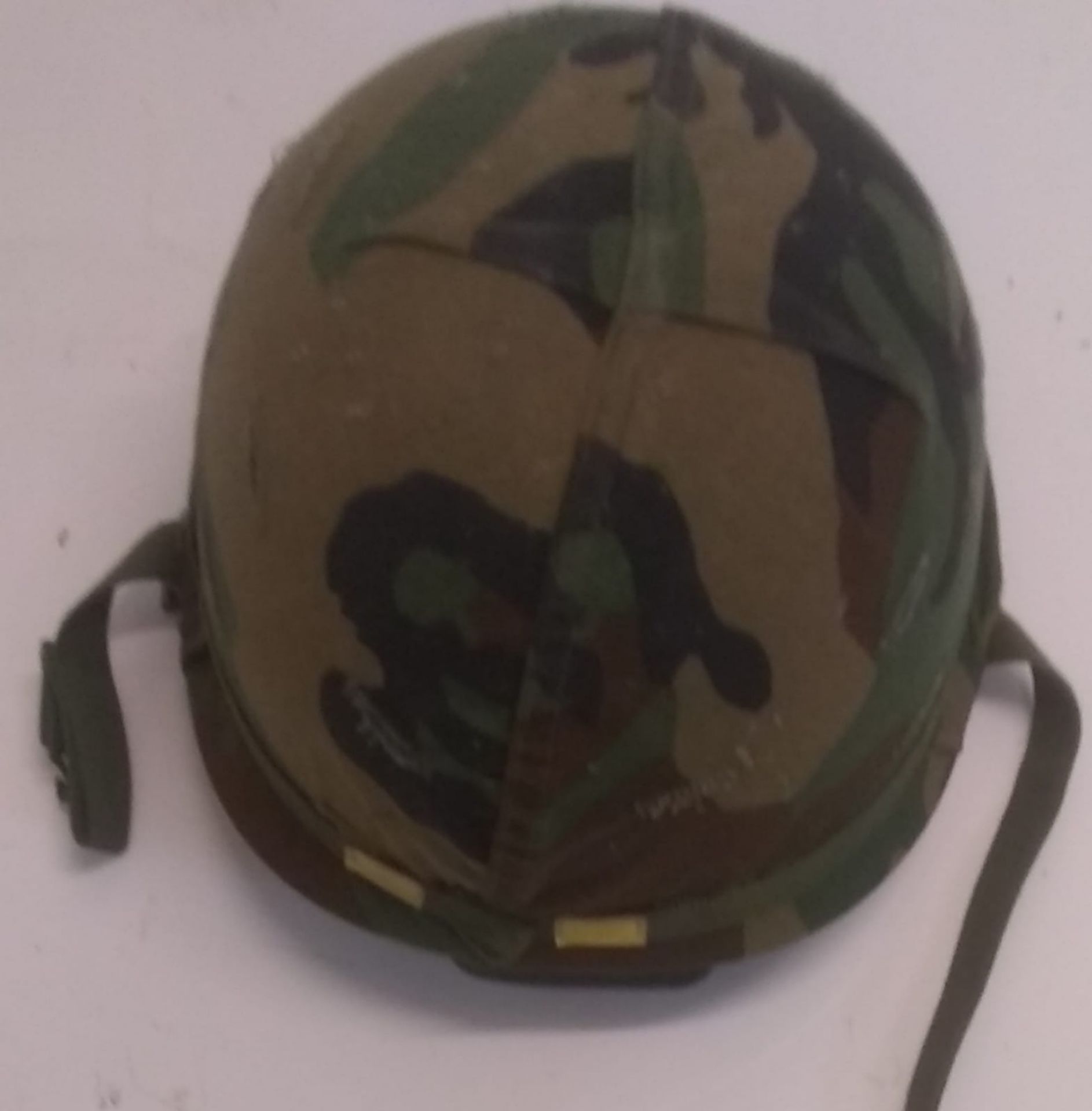 A US M1 Paratroopers helmet with crash p - Image 3 of 3