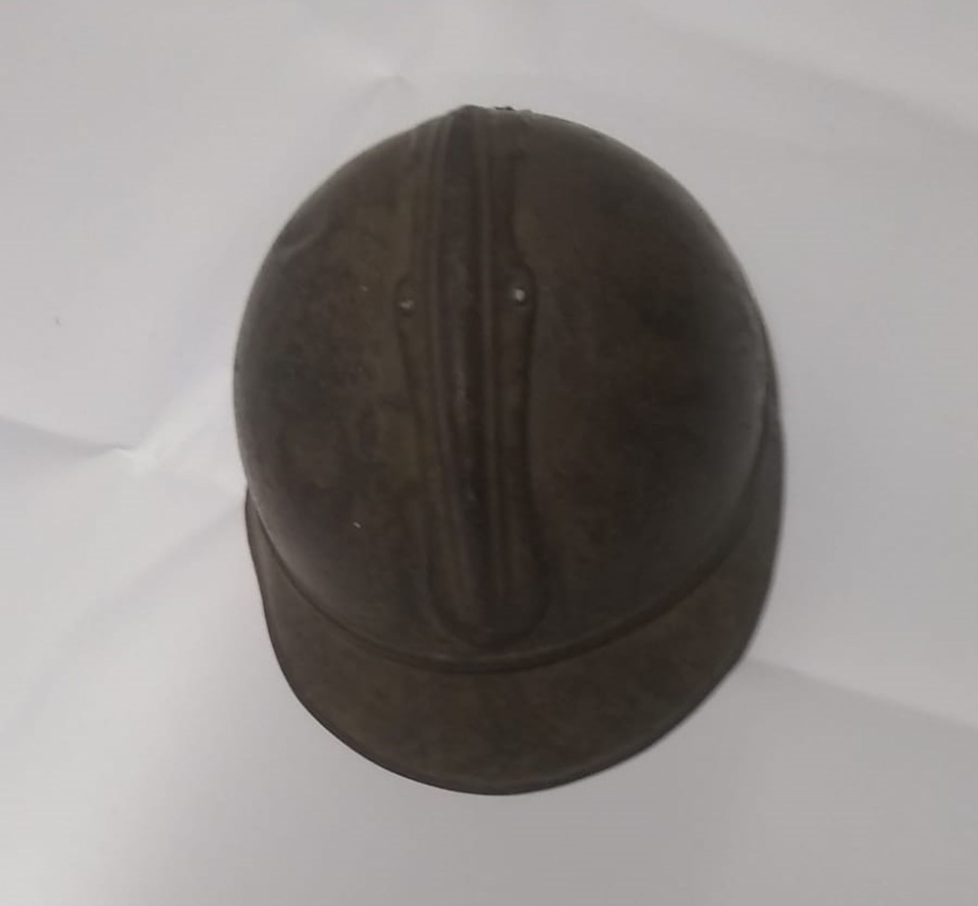 A French Adrian helmet. This lot will - Image 2 of 3