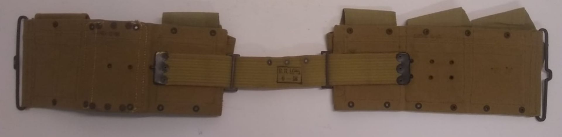 A WWI US BAR Gunners belt. - Image 3 of 3