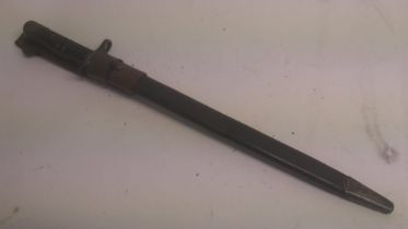 A US M1905 Springfield bayonet and scabb