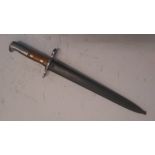 A Swiss Schmidt Rubin bayonet.