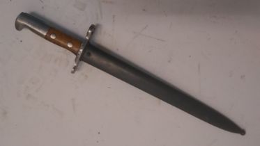 A Swiss Schmidt Rubin bayonet.