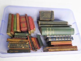 A quantity of antiquarian books including encyclopaedia of Occultism,
