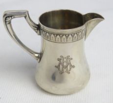 A miniature German 800 silver jug, approx 5cm high, 25.4g / 0.82ozt.