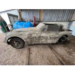 Jaguar XK150 3.4 Drop Head Coupe 1958 Barn Find. Matching numbers.