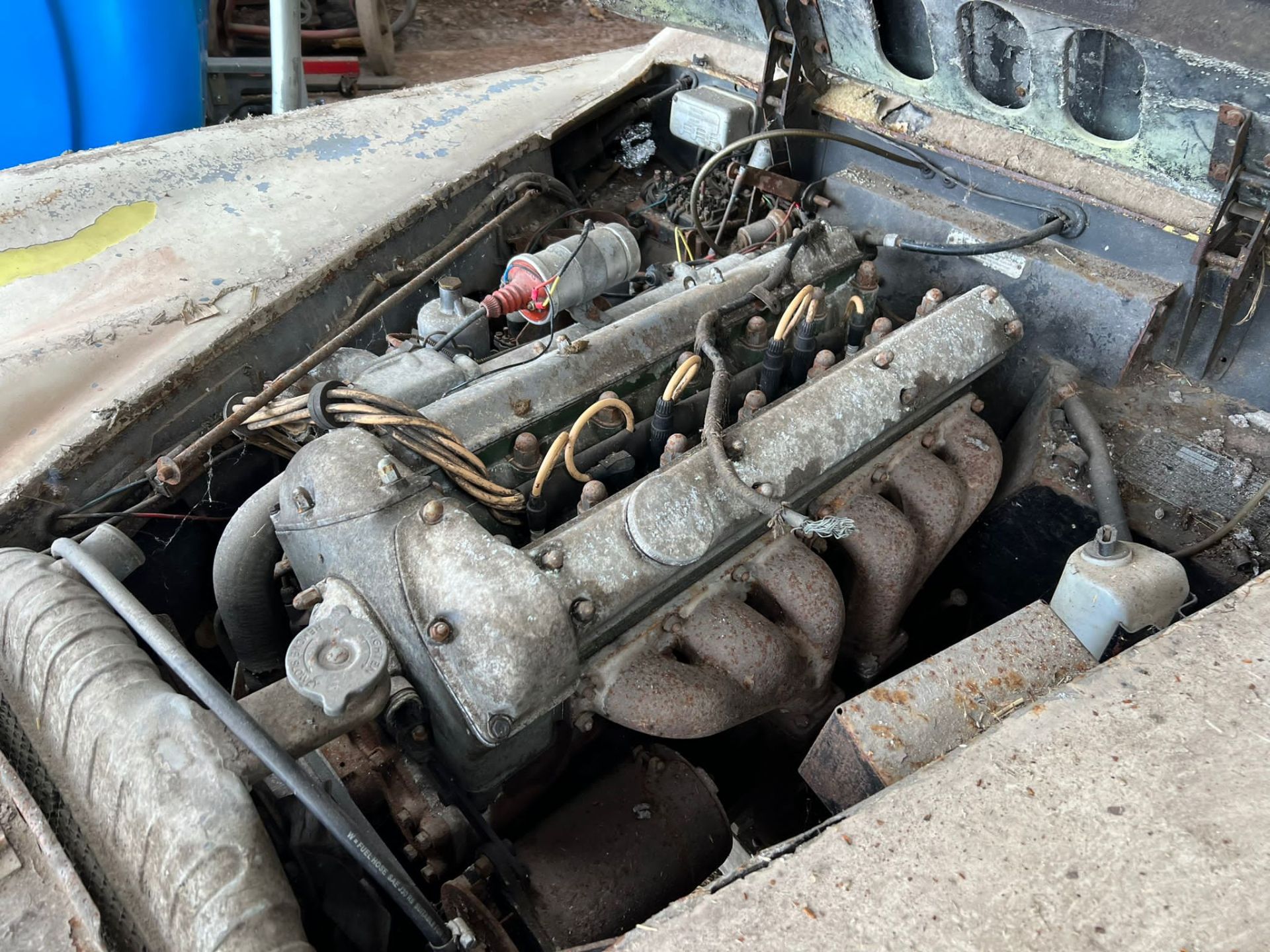 Jaguar XK150 3.4 Drop Head Coupe 1958 Barn Find. Matching numbers. - Image 22 of 30